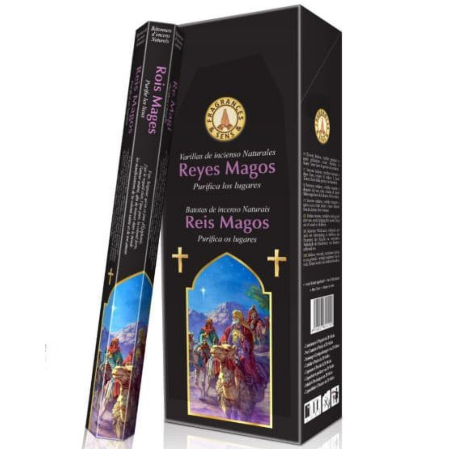 Encens Rois Mages – Fragrances & Sens 20g | Bâtonnets Naturels