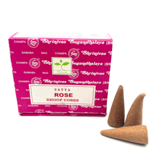 Encens Rose – Satya | Cônes Naturels