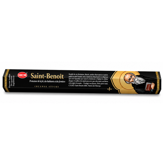 Encens Saint-Benoît – Fragrances & Sens 20g | Bâtonnets Naturels