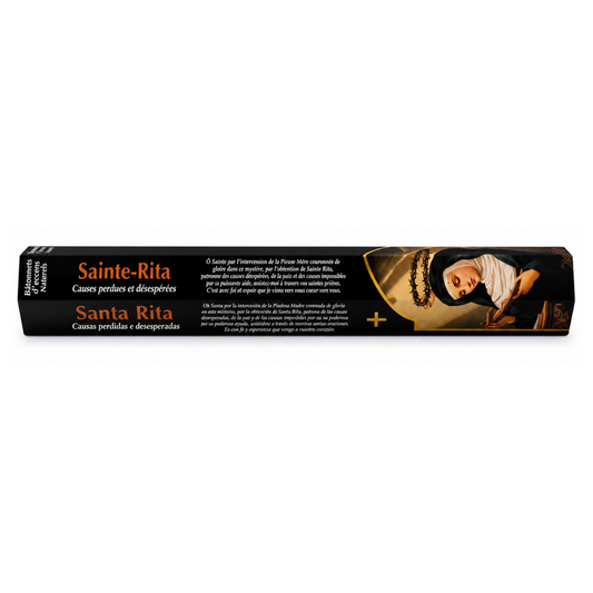 Encens Sainte Rita – Fragrances & Sens 20g | Bâtonnets Naturels