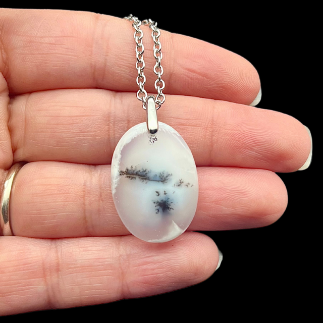 Agate Dendritique Pendentif