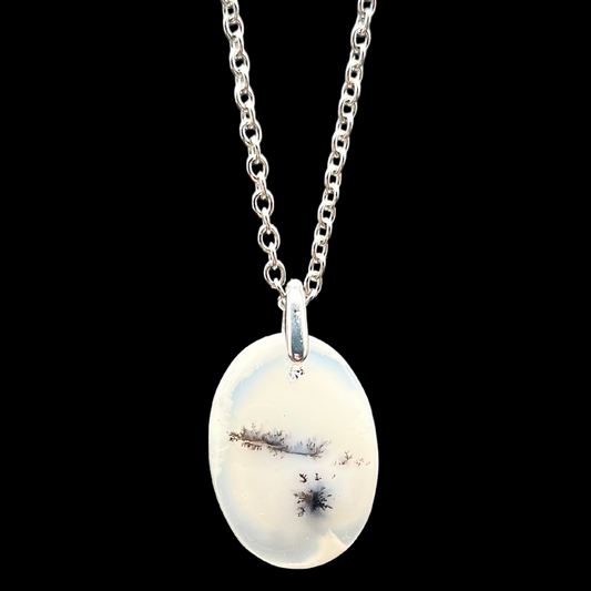 Agate Dendritique Pendentif