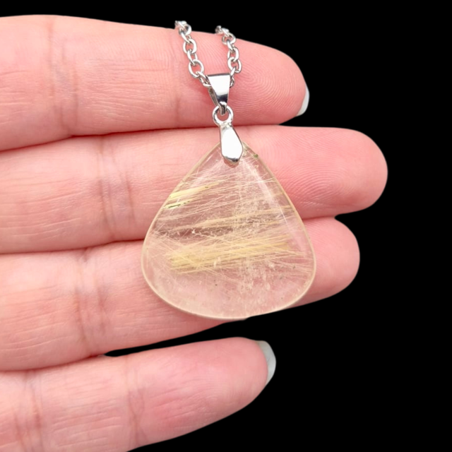 Quartz Rutile Pendentif