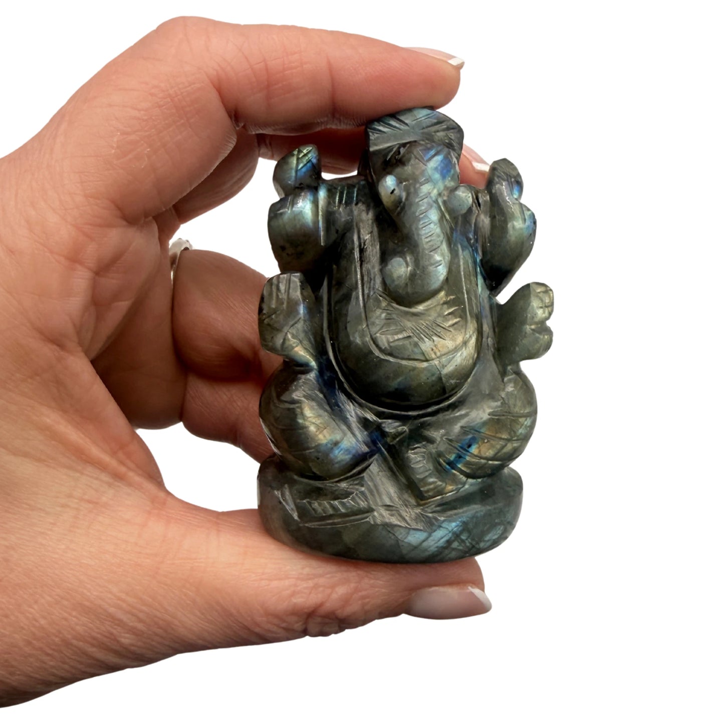 Ganesh en Labradorite – Protection