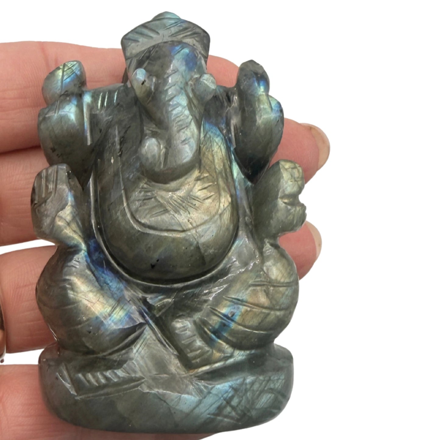 Ganesh en Labradorite – Protection