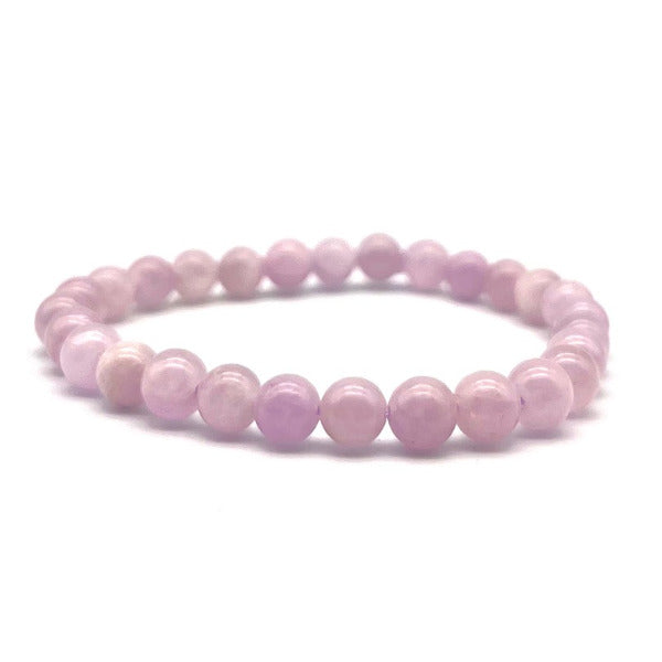 Kunzite Bracelet en Pierre Boule