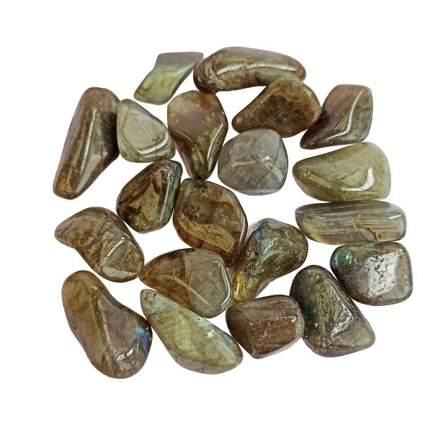 Labradorite Pierre Roulée de Madagascar