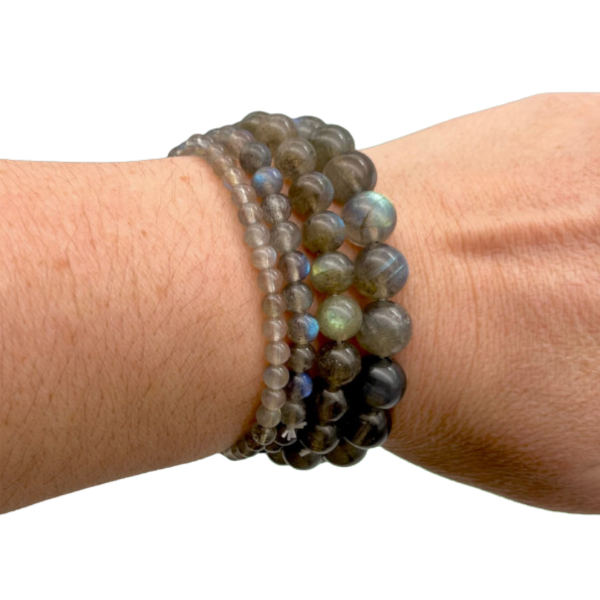 Labradorite Extra Bracelets en Pierre Boule