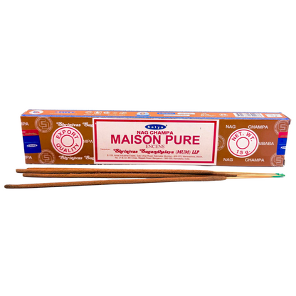 Encens Maison Pure – Satya 15g | Bâtonnets Naturels