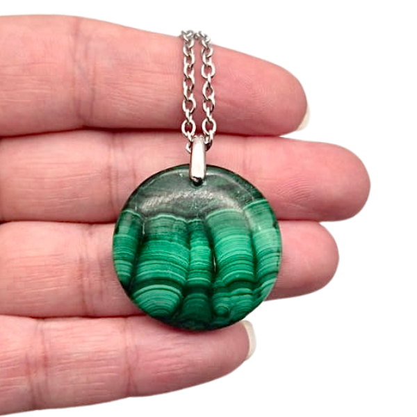 Malachite Pendentif