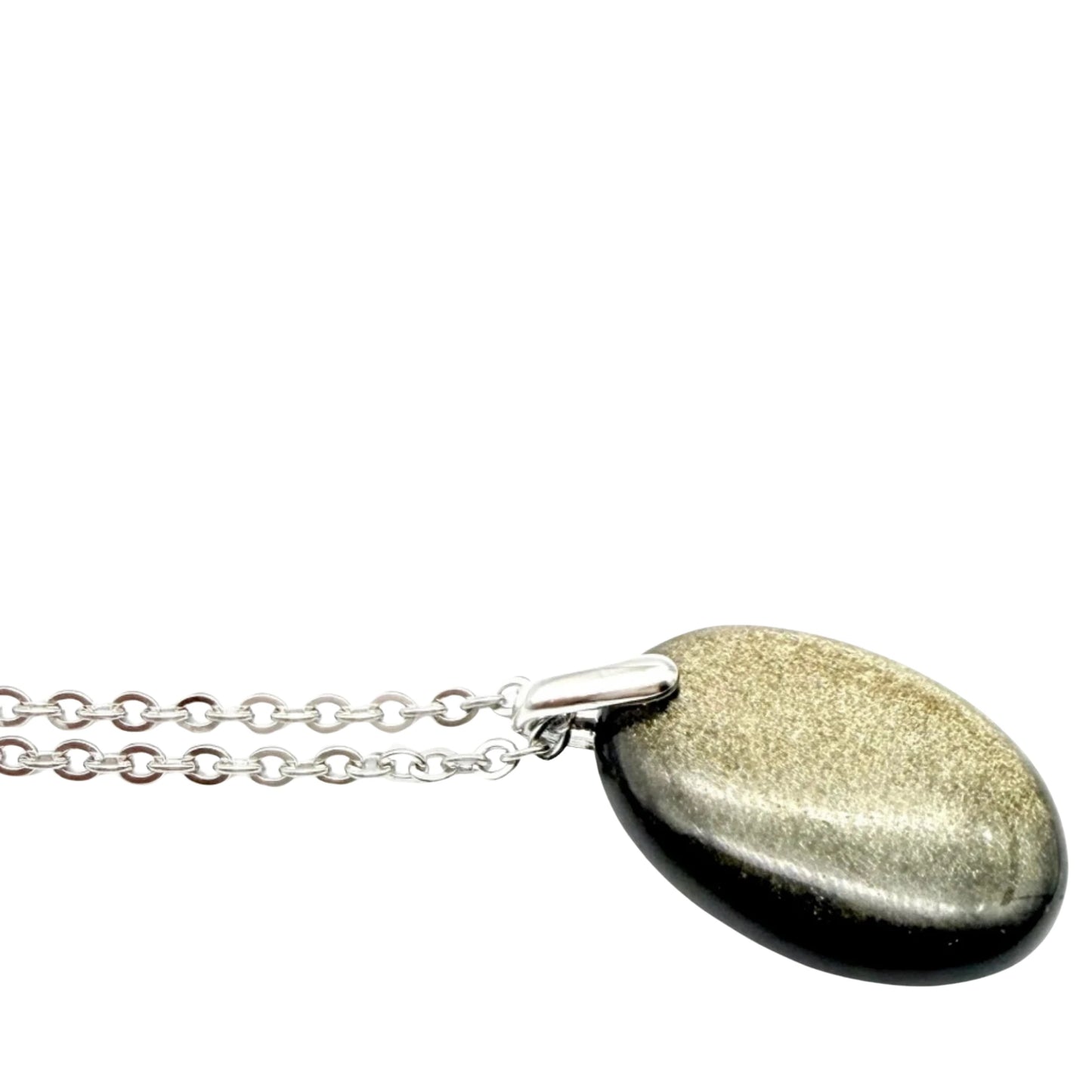 Pendentif  Obsidienne Dorée – Pierre naturelle | Modèle unique
