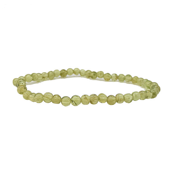 Péridot ou Olivine Bracelet en Pierre Boule