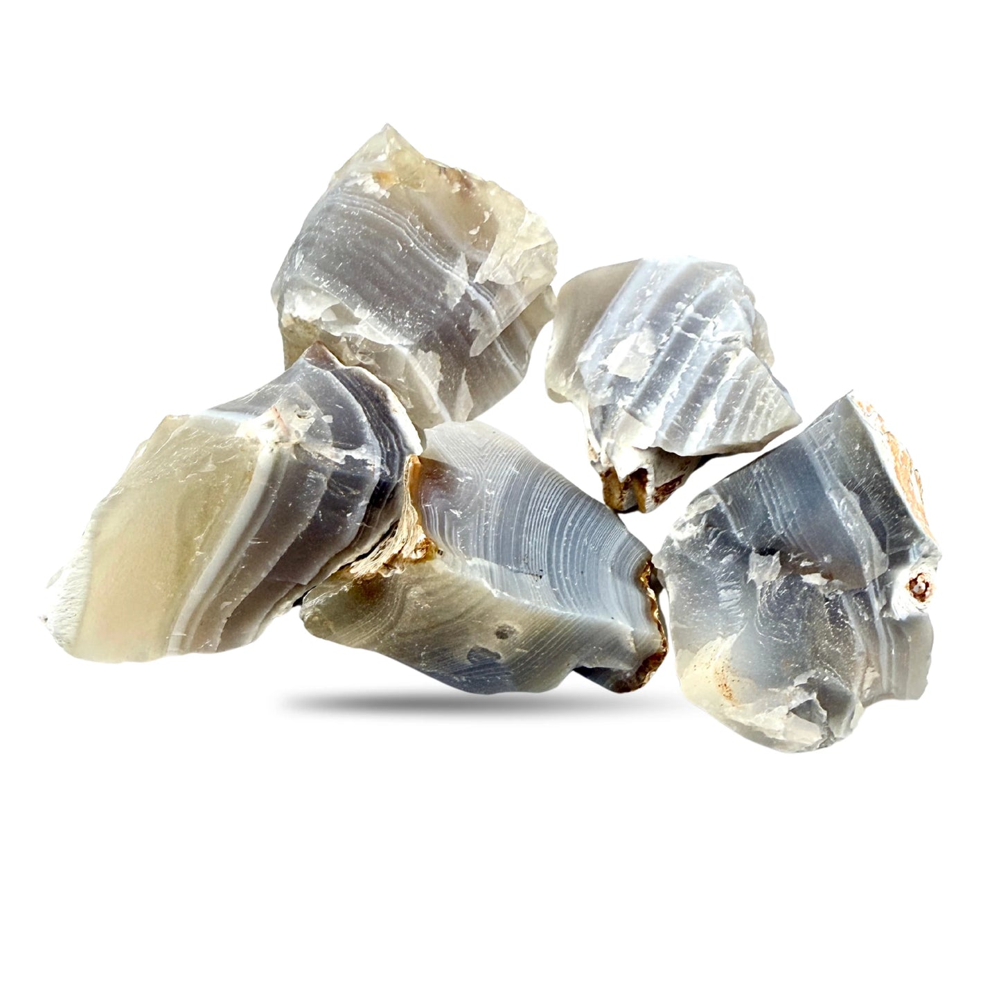 Pierre Brute en Agate du Botswana - Pierre Naturelle