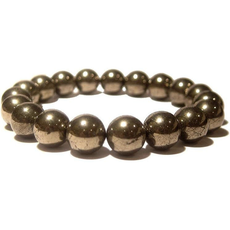 Pyrite Bracelet en Pierre Boule