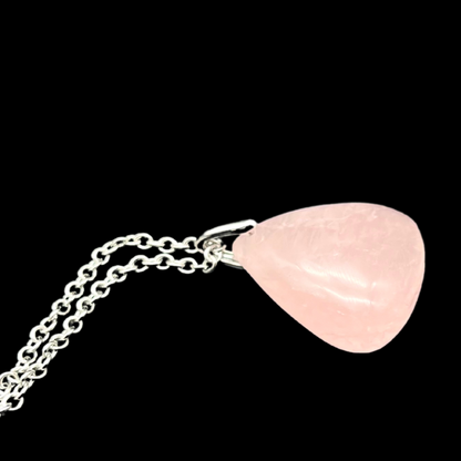 Quartz rose Pendentif