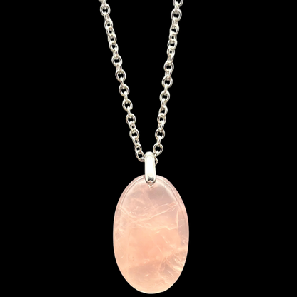 Quartz rose Pendentif