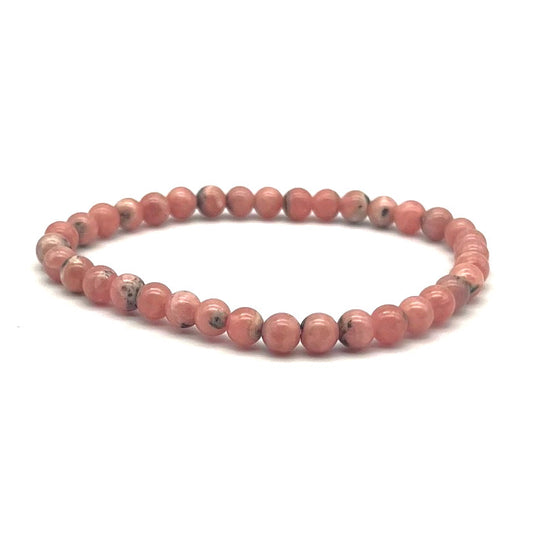 Rhodochrosite Bracelet en Pierre Boule