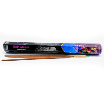 Encens Rois Mages – Fragrances & Sens 20g | Bâtonnets Naturels