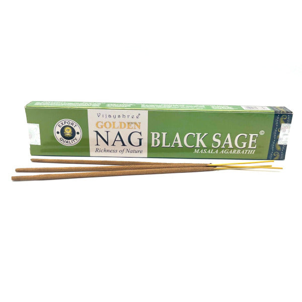 Encens Sauge noire (Black sage) 15g VIJAYSHREE GOLDEN NAG